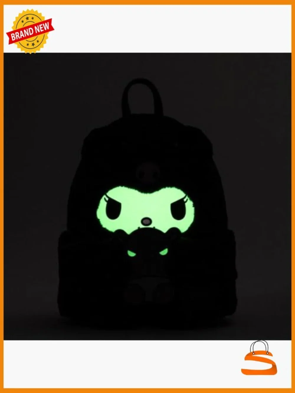 Kuromi Plush Backpack Cosplay Mini Backpack Daypack